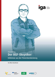 Führungskräfte Persona: Der BGF-Skeptiker mit verschränkten Armen