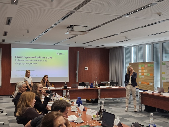 Expertendialog 2026: iga.Präsenzveranstaltung zu Frauengesundheit, Vortrag