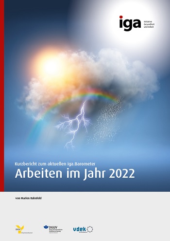 Titelbild des Kurzberichtes zum iga.Barometer 2022
